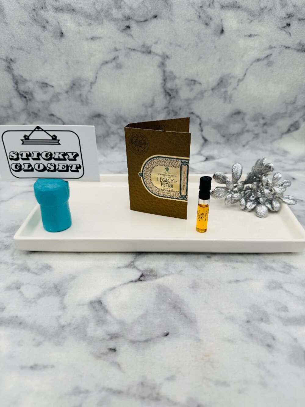 PENHALIGON'S Legacy of Petra EDP Warm Spicy Myrrh Green-Sample 1.5ml,0.05oz-NEW